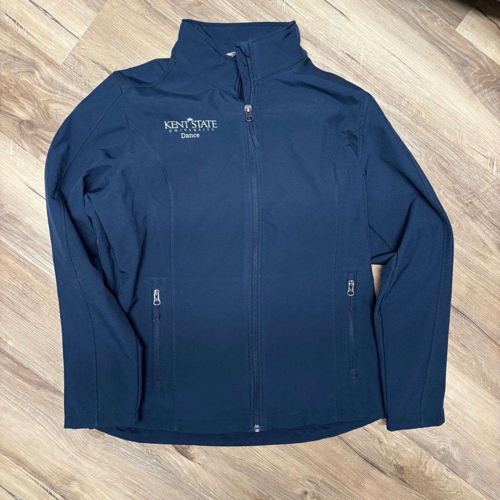 NWOT Kent State Dance Women’s Dark Blue Performance Jacket size L